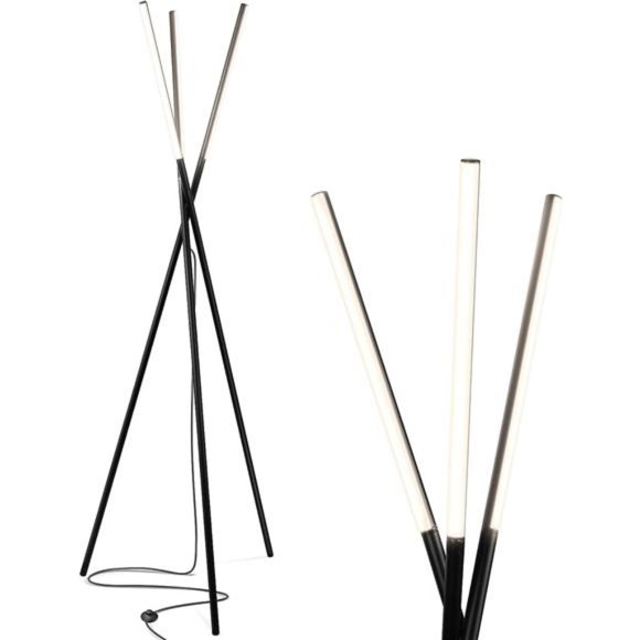 Floor Lamp Tall Tree Lamp for Offices LED Tripod Lamp Dimmable Standing Lamp